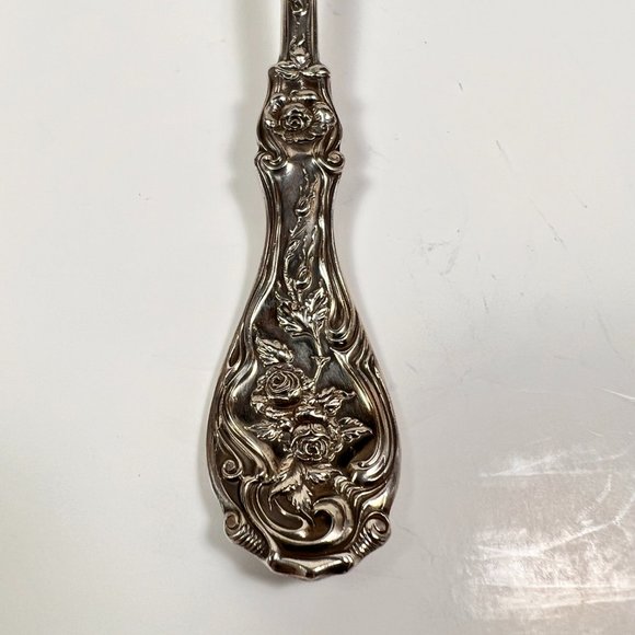Vtg Glenrose Serving Spoon Wm. A. Rogers Silverplate A1 Large 1900 - Picture 6 of 16